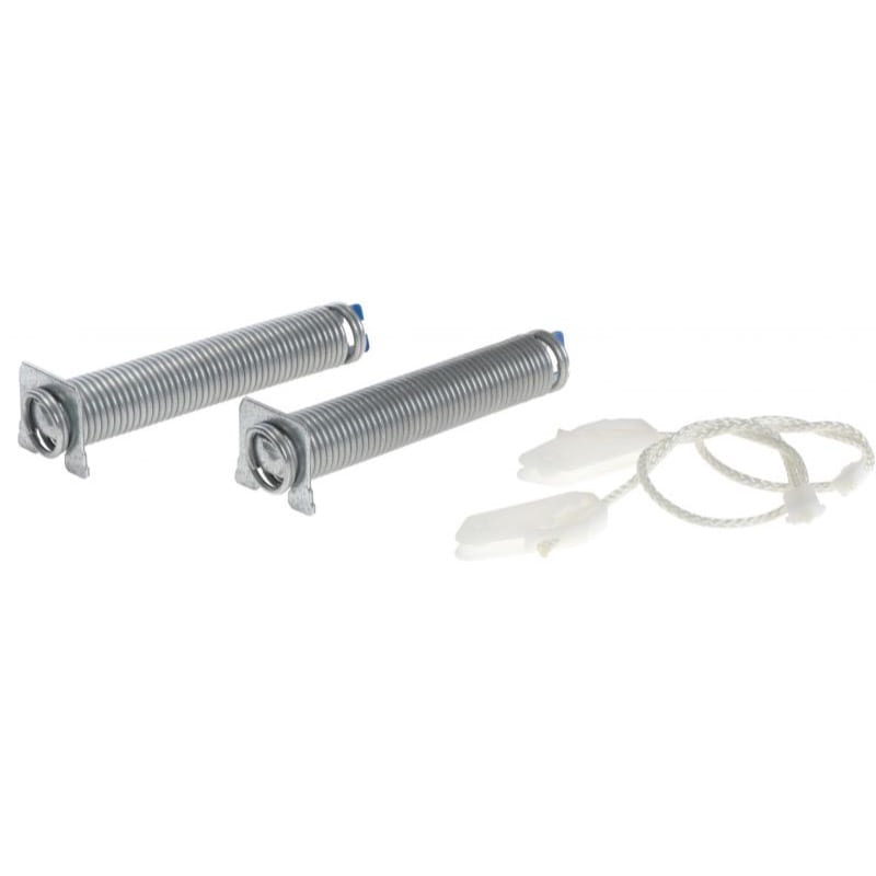 Original Bosch Seilzug-Federsatz 00754867 mit zwei blau gekennzeichneten Federn und zwei Seilen