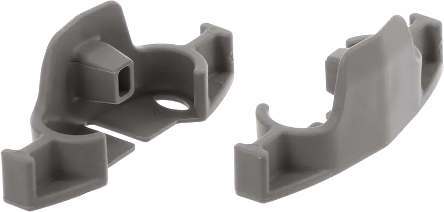 Original Bosch Siemens Klammer für Oberkorbschiene hinten 10018404 für SN53ES15BE/24 Position 0347