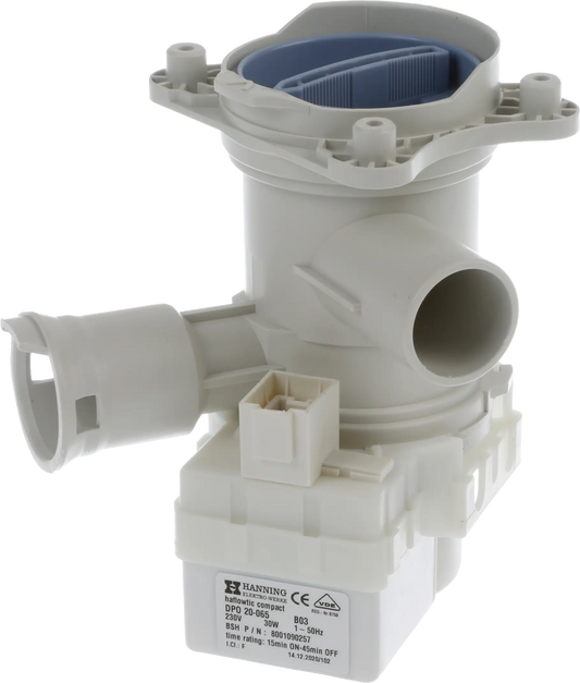 Original Bosch Siemens Laugenpumpe 00146106 – Vorderansicht