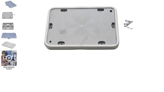 Bosch Wartungsklappen-Set 00646776 für WTW875W0/12 und WTW875W0/08