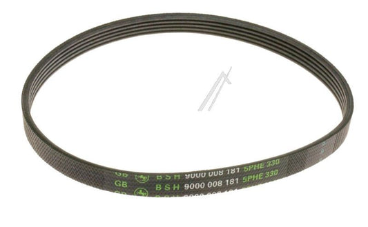 Original Bosch Siemens Antriebsriemen 330H5EL 00600151 für WTW875W0/08 Position 0505