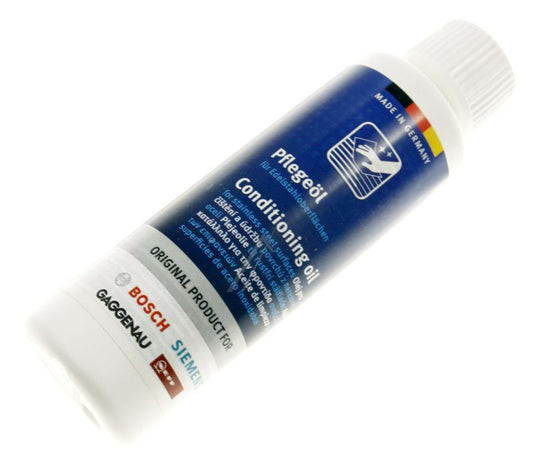 Original Bosch Siemens Pflegeöl für moderne Edelstahloberflächen, 100 ml 00311945 für SMV4HVX31E/01 Position 8510