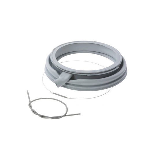 Original Fenstermanschette 00686004 mit Spannring für Siemens WM14T390/18 und WM14T390/01